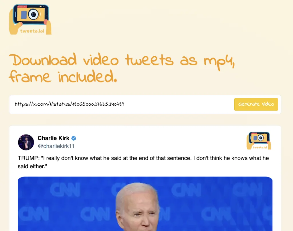 tweeto.lol screenshot 1 of 3