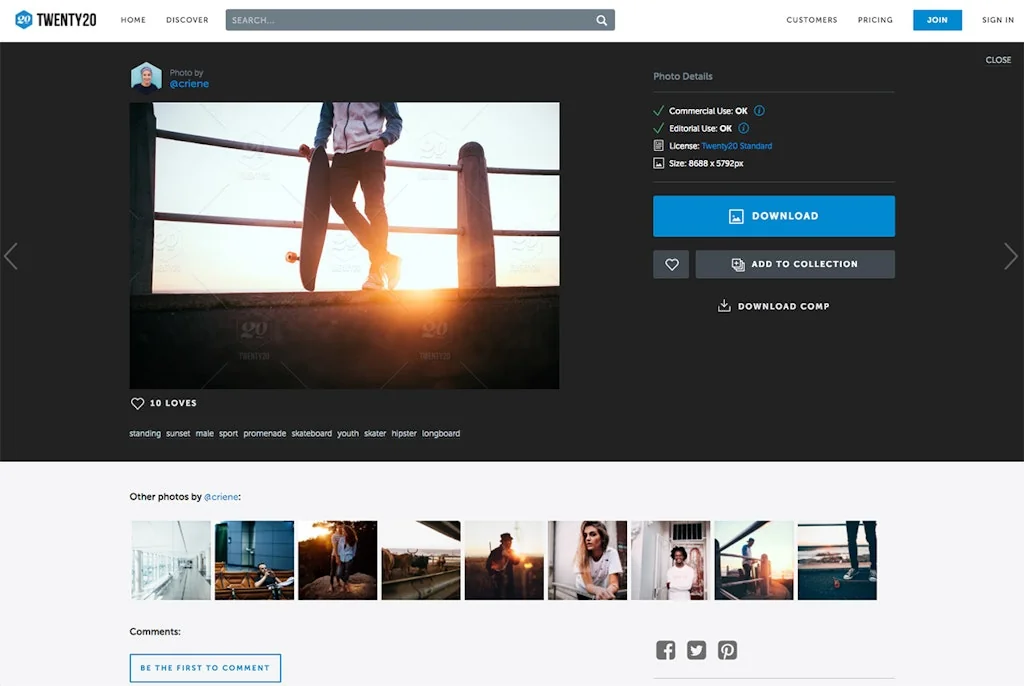 Twenty20 screenshot 2 of 5