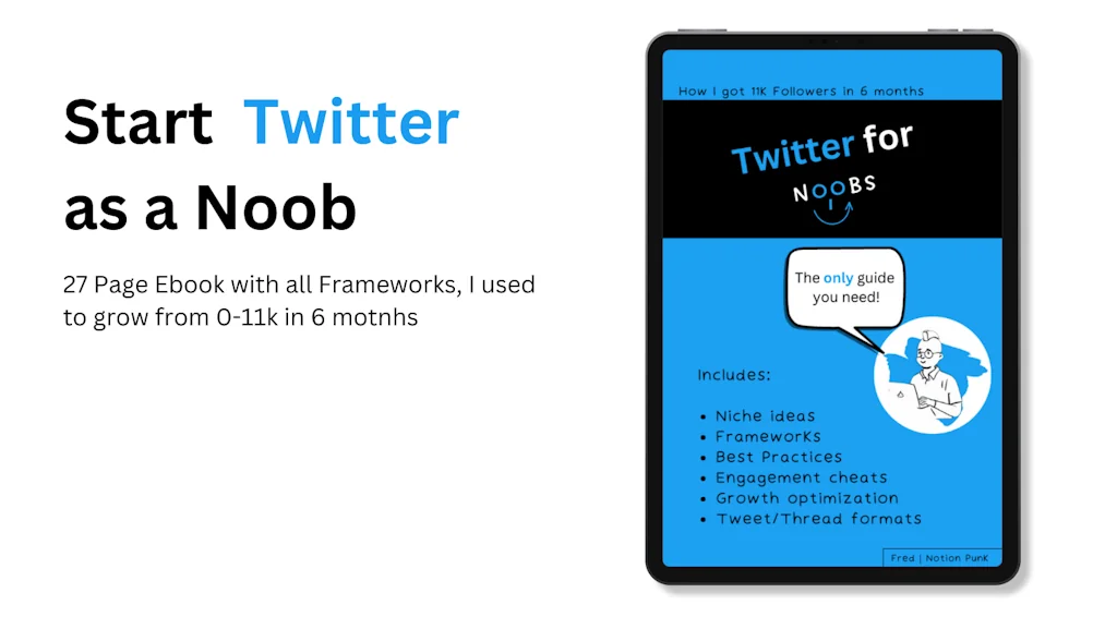 Twitter for Noobs screenshot 1 of 8