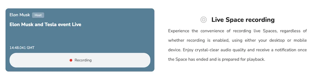 Twitter Spaces Downloader screenshot 3 of 5
