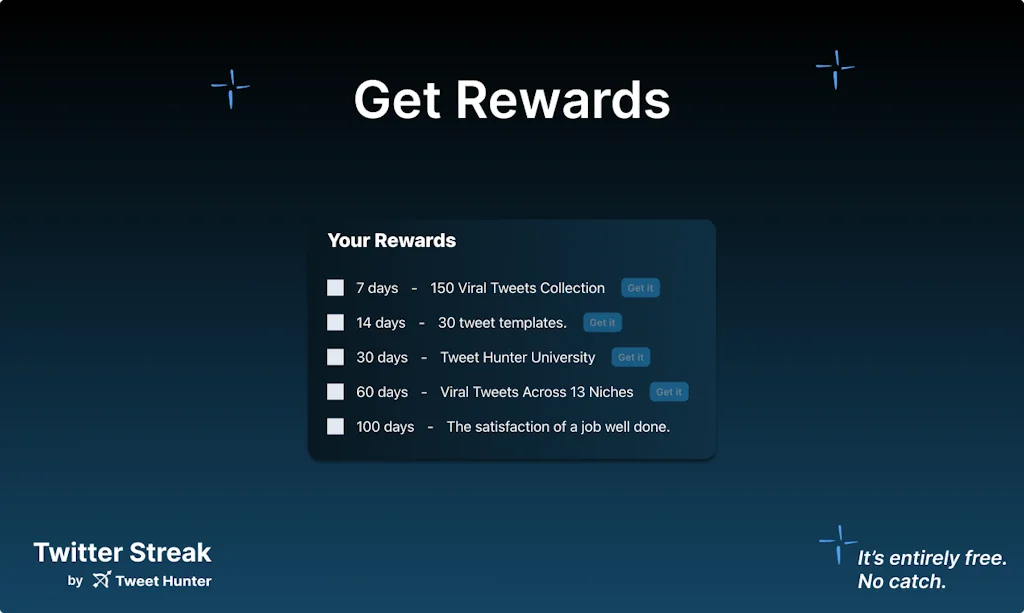 Twitter Streak by Tweet Hunter screenshot 5 of 7