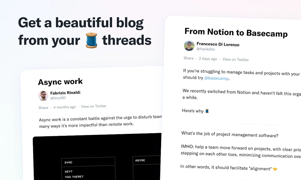Typefully Profiles screenshot 2 of 6