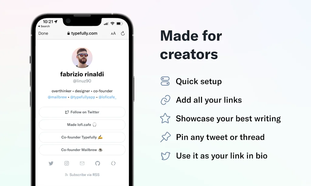 Typefully Profiles screenshot 3 of 6