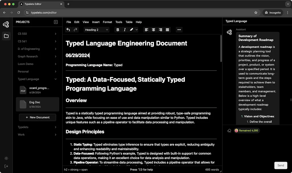 Typelets screenshot 3 of 4