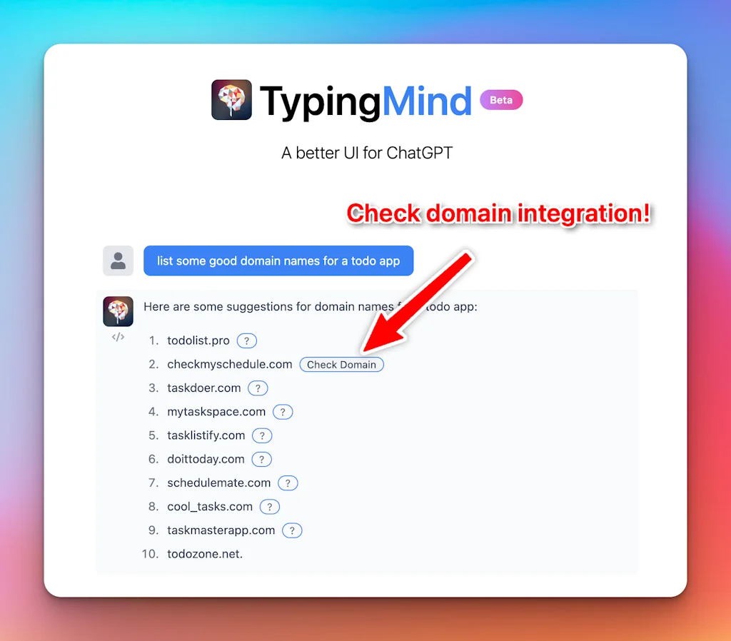Typing Mind screenshot 5 of 9