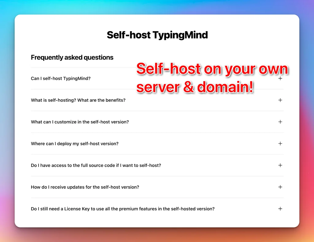 Typing Mind screenshot 9 of 9