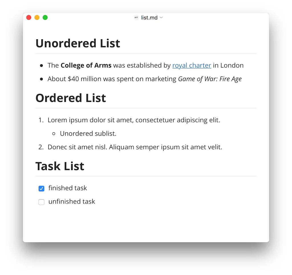 Typora screenshot 1 of 4