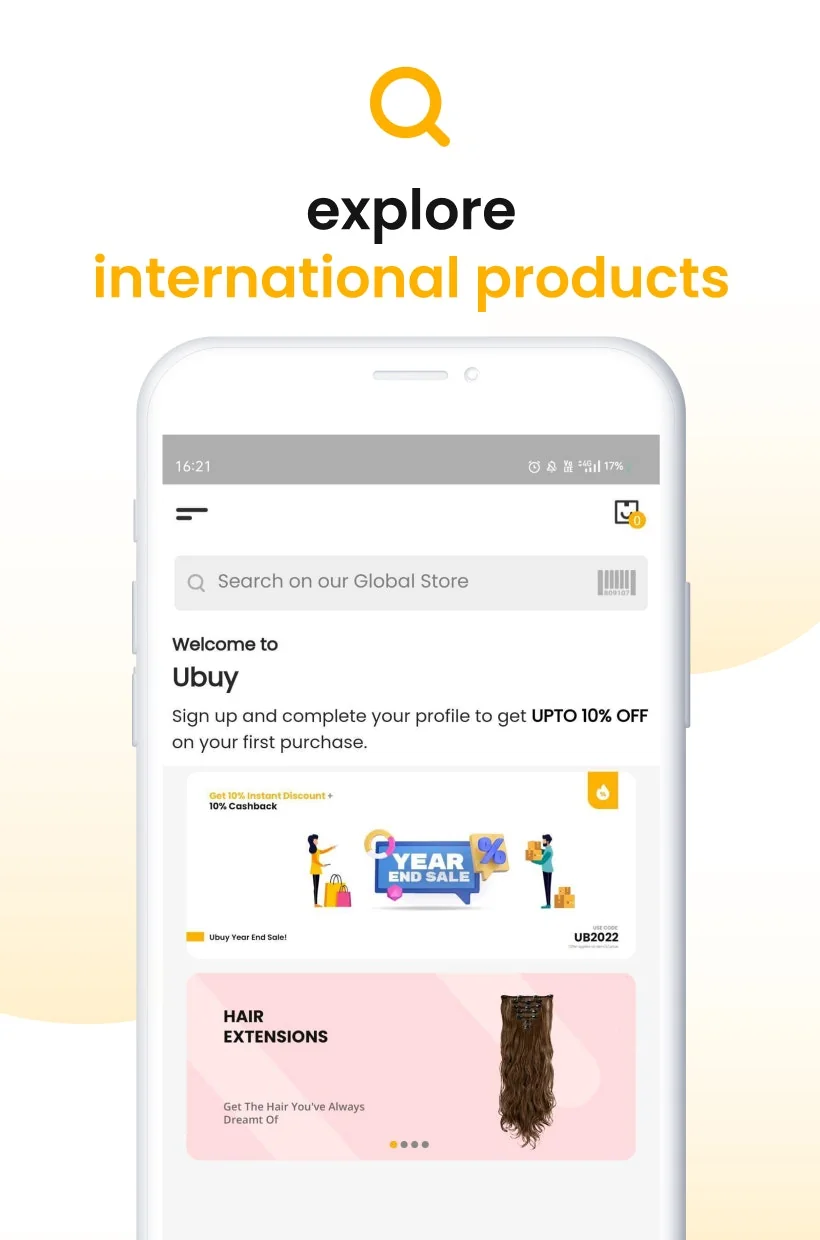Ubuy: International Online Shopping App screenshot 2 of 7