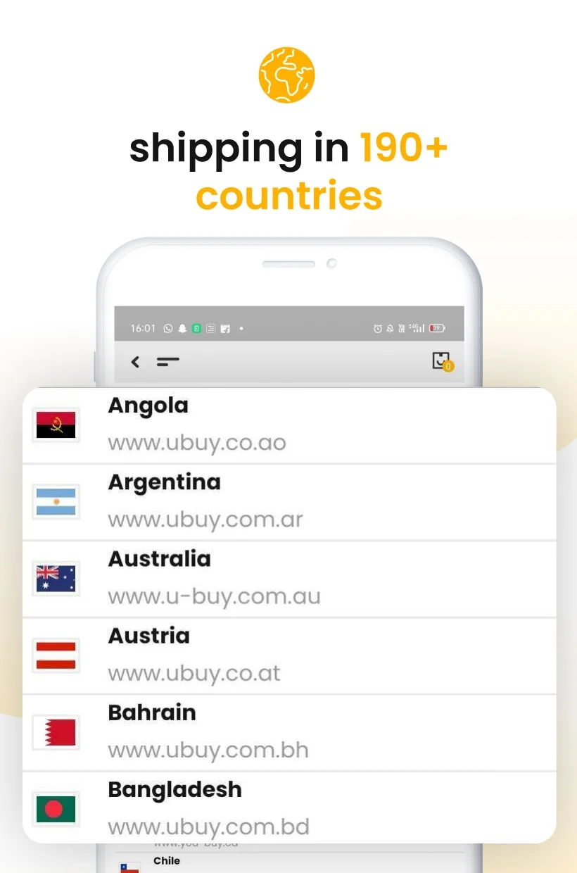 Ubuy: International Online Shopping App screenshot 5 of 7