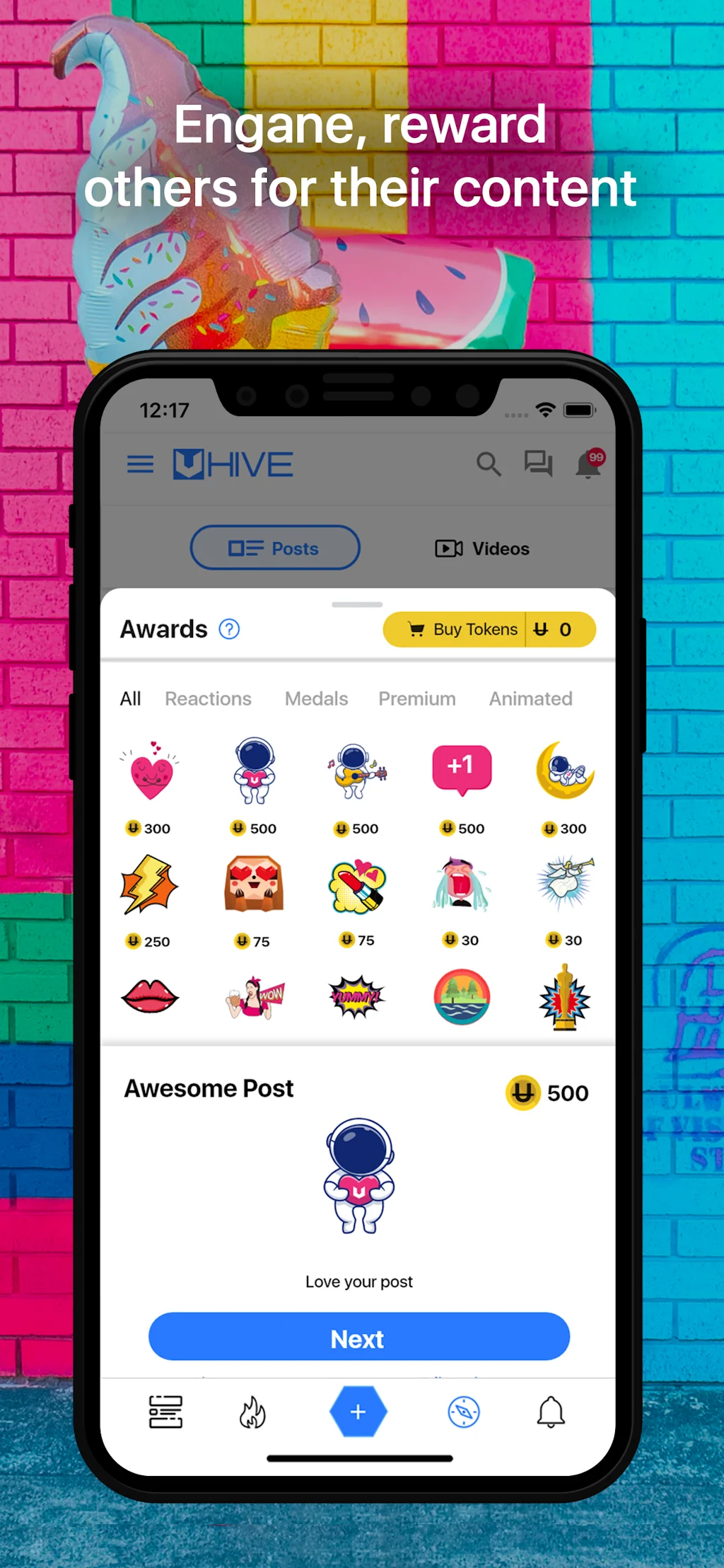 UHive Social Network screenshot 2 of 5