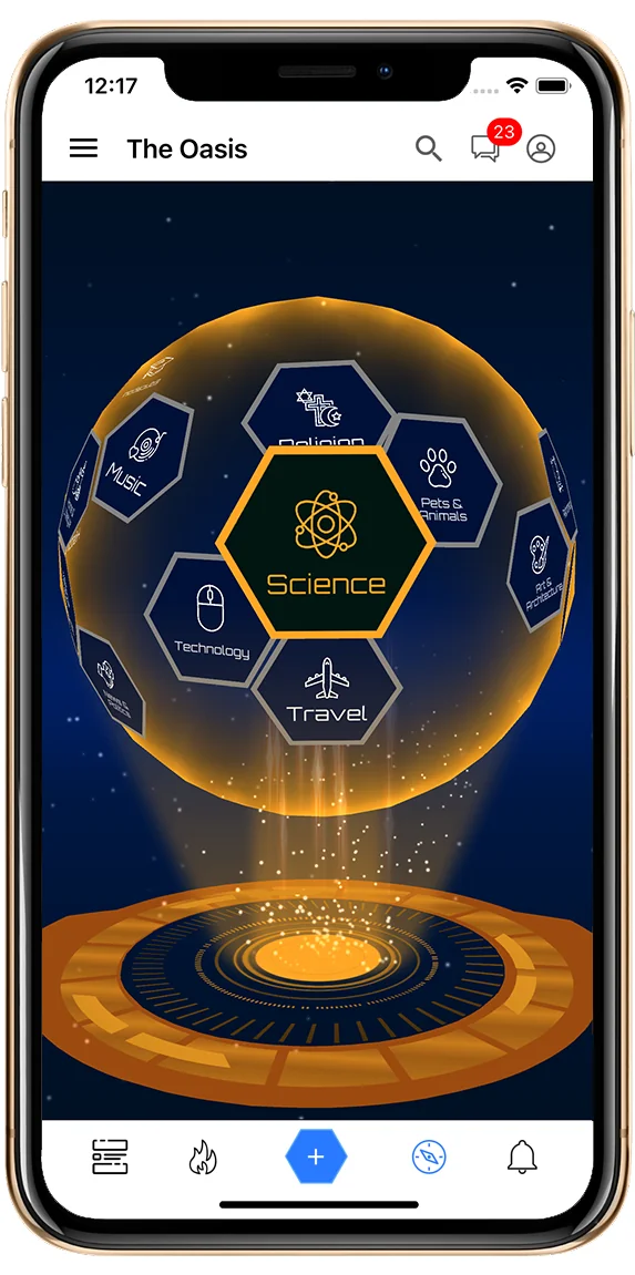 UHive Social Network screenshot 3 of 5
