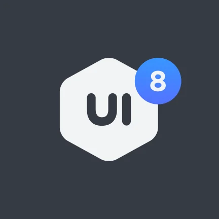 UI 8 logo
