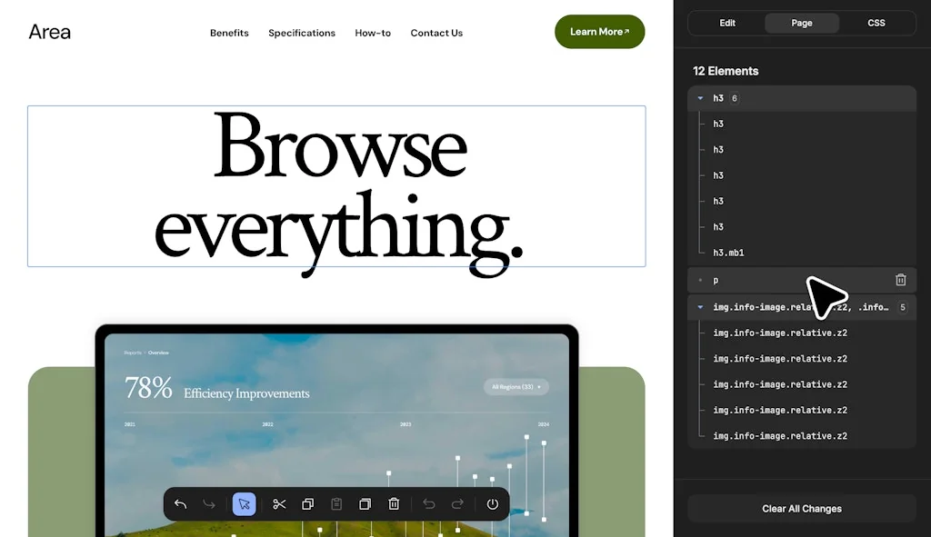 UI Inspector screenshot 1 of 3