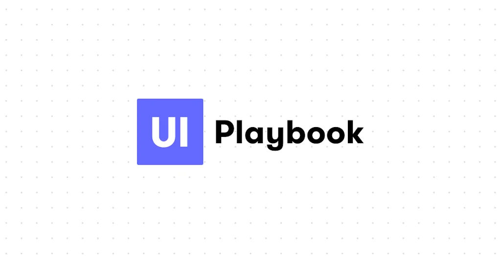 UI Playbook screenshot 1 of 3