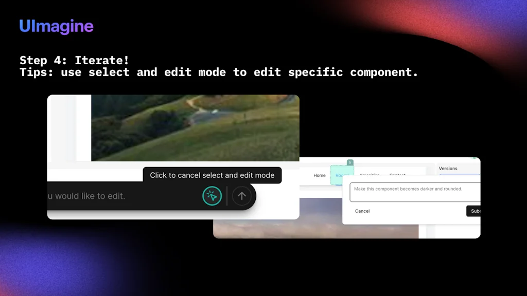 Uimagine.io screenshot 6 of 8
