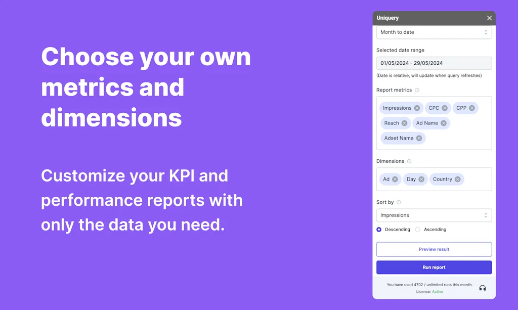 Uniquery screenshot 3 of 7