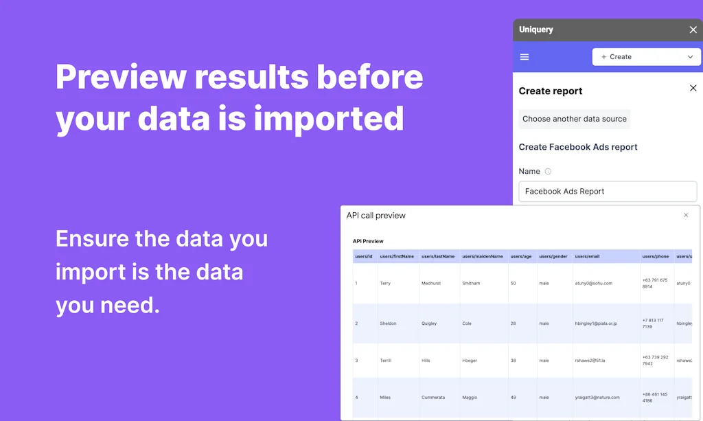 Uniquery screenshot 5 of 7