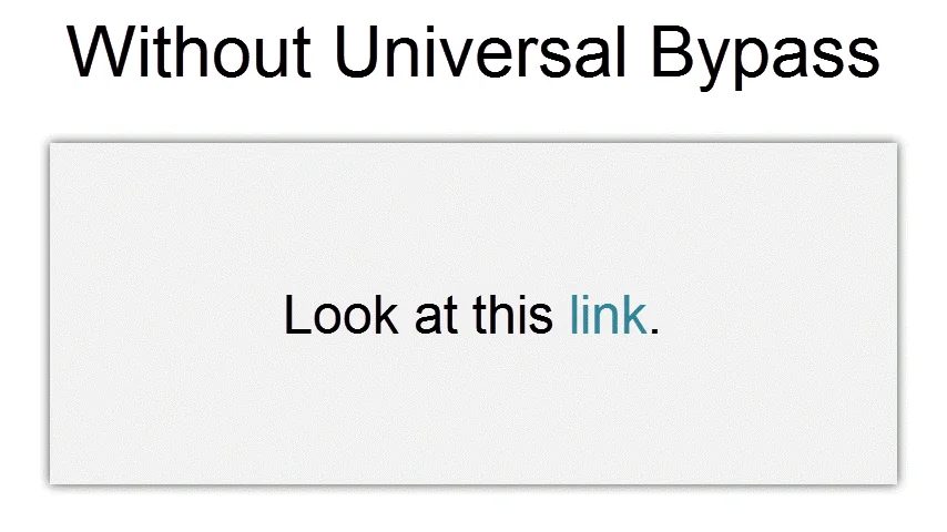 Universal Bypass screenshot 2 of 2