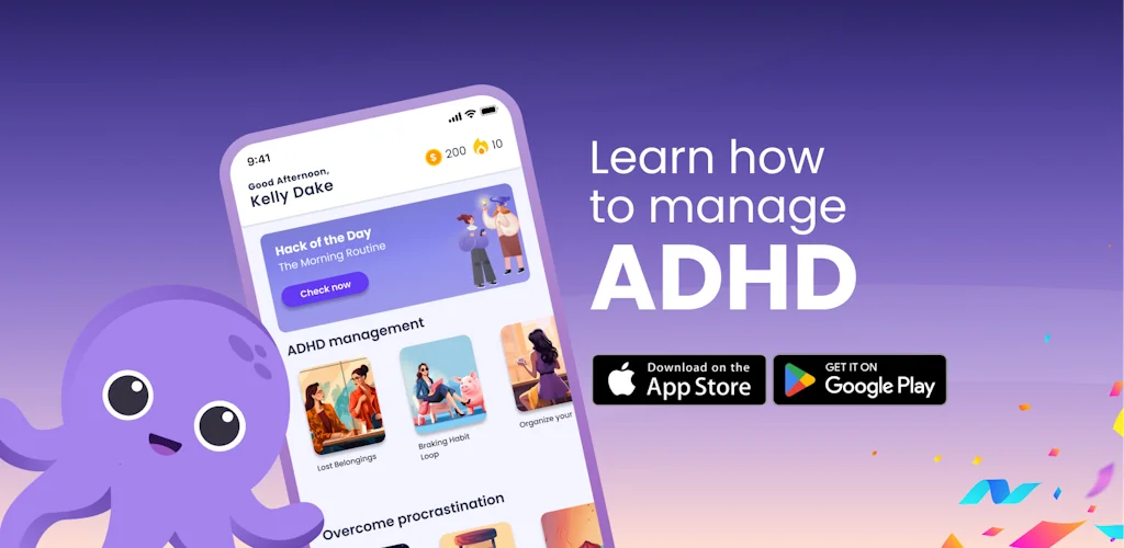 Unique: Manage your ADHD screenshot 1 of 5