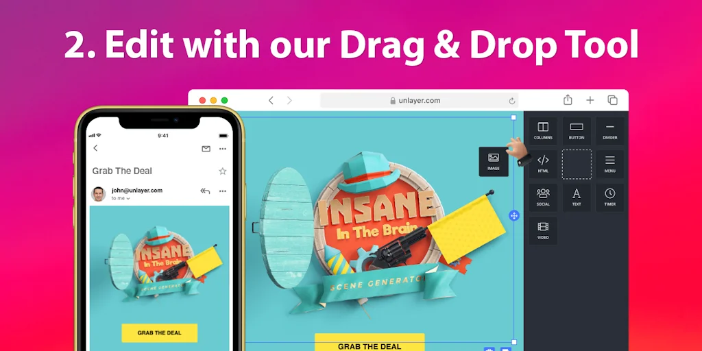 Unlayer screenshot 3 of 4