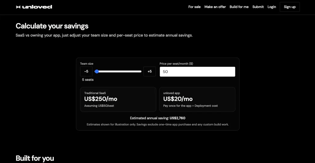 unloved screenshot 1 of 3