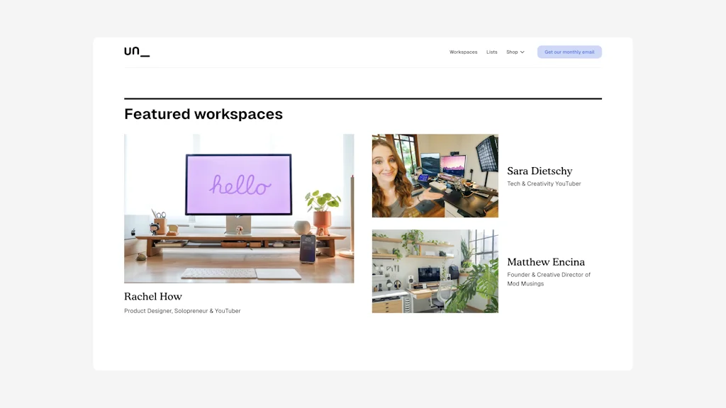 Unspace screenshot 1 of 3
