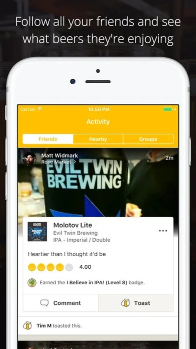Untappd screenshot 1 of 5