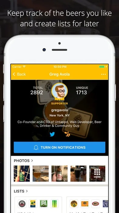 Untappd screenshot 2 of 5