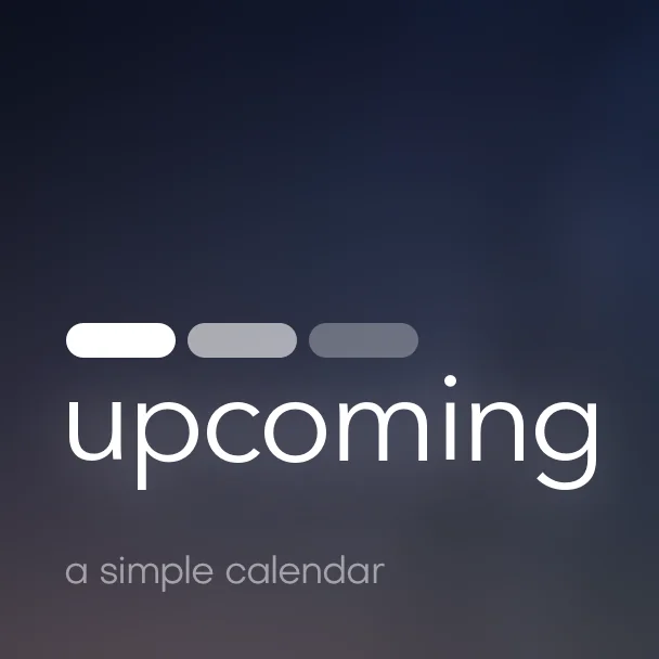 Upcoming logo