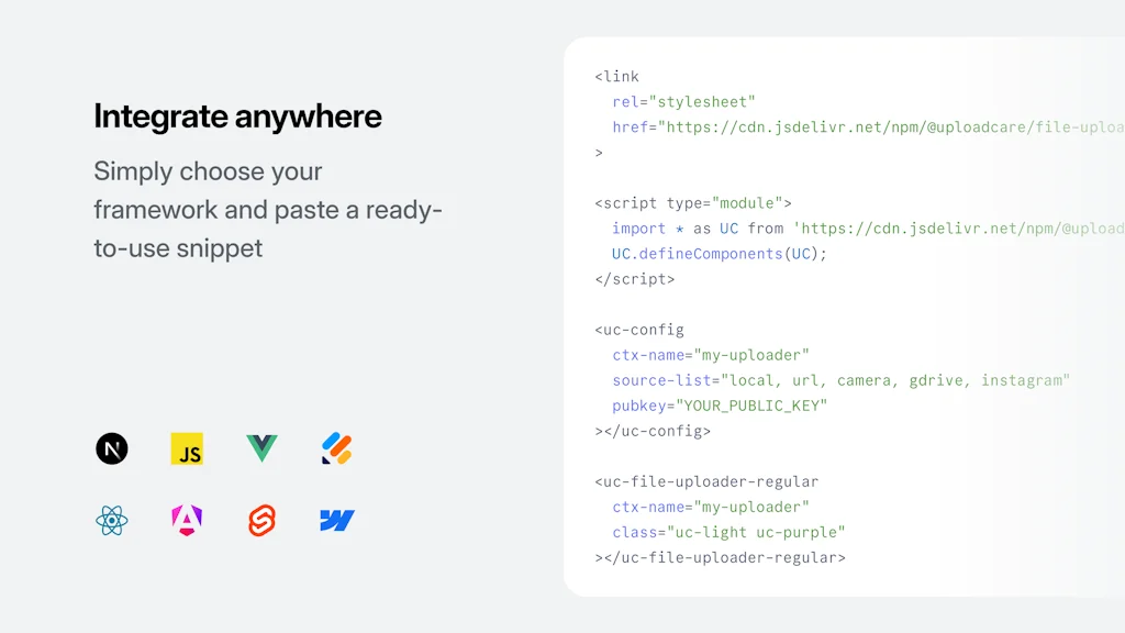 Uploadcare screenshot 1 of 3