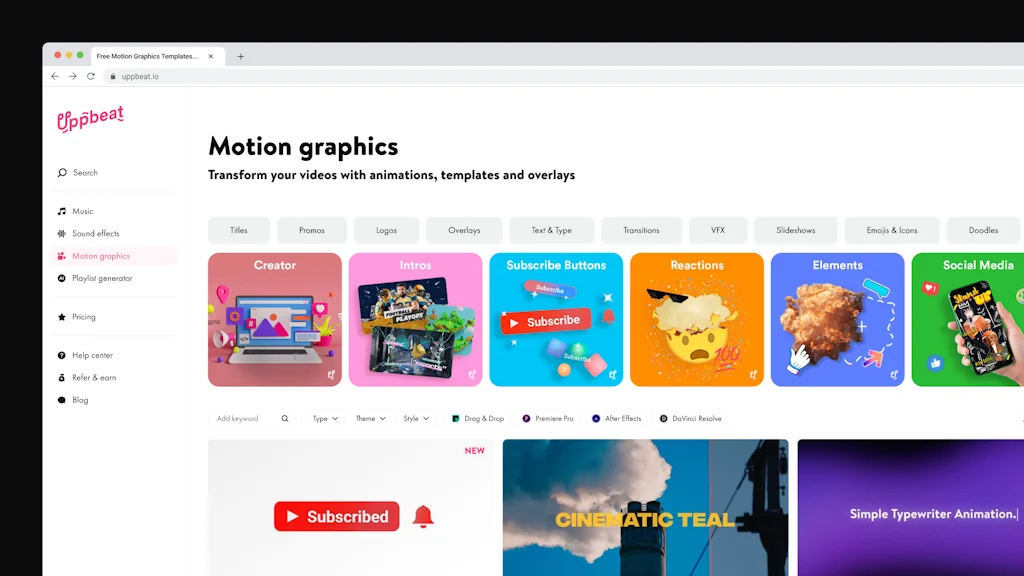 Uppbeat screenshot 5 of 5