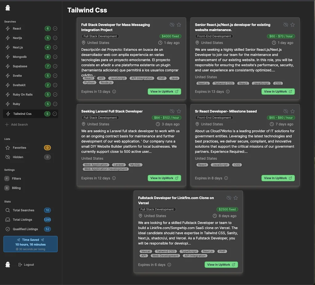 UpScout screenshot 1 of 3