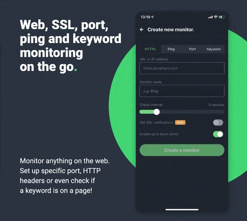 UptimeRobot screenshot 2 of 5