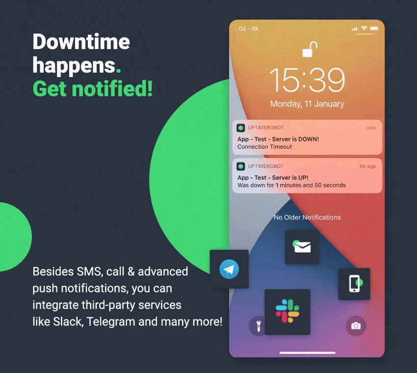 UptimeRobot screenshot 4 of 5
