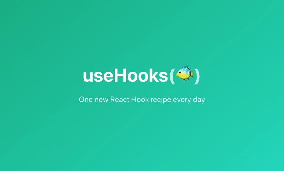 useHooks(🐠) screenshot 3 of 3