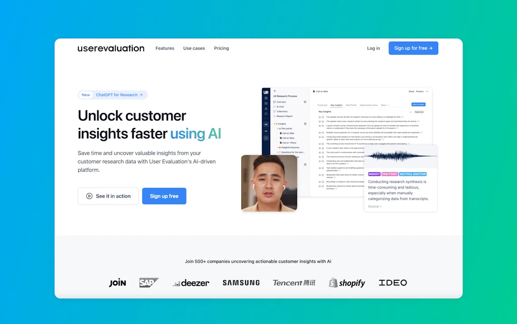 User Evaluation screenshot 2 of 3
