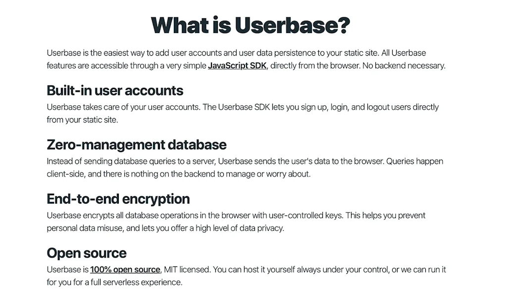 Userbase screenshot 2 of 2