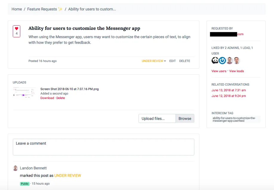 Userfeed screenshot 1 of 5