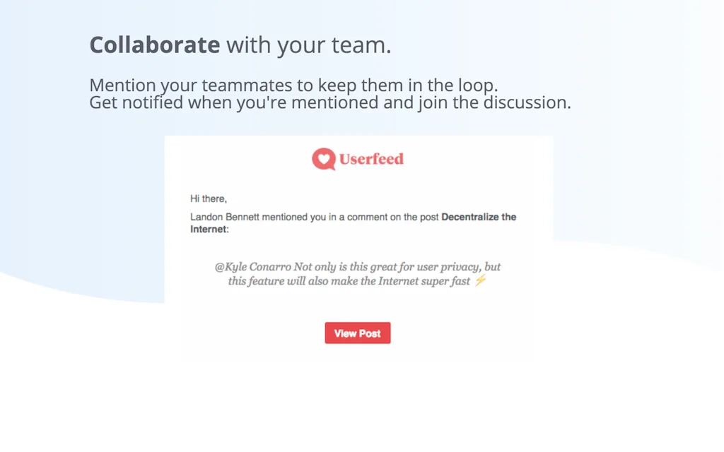 Userfeed screenshot 2 of 5