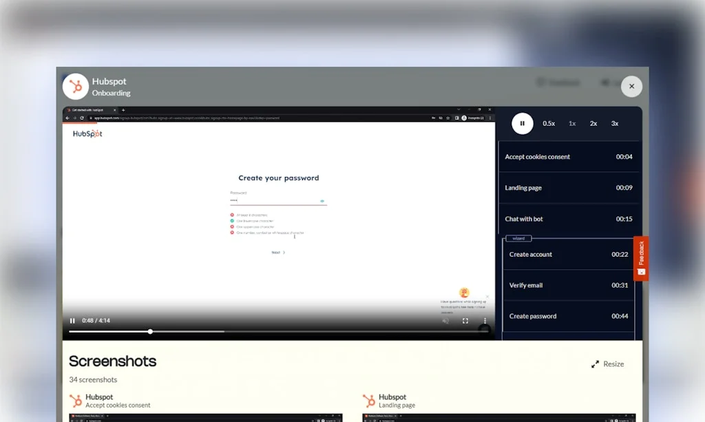 Userflows screenshot 2 of 3