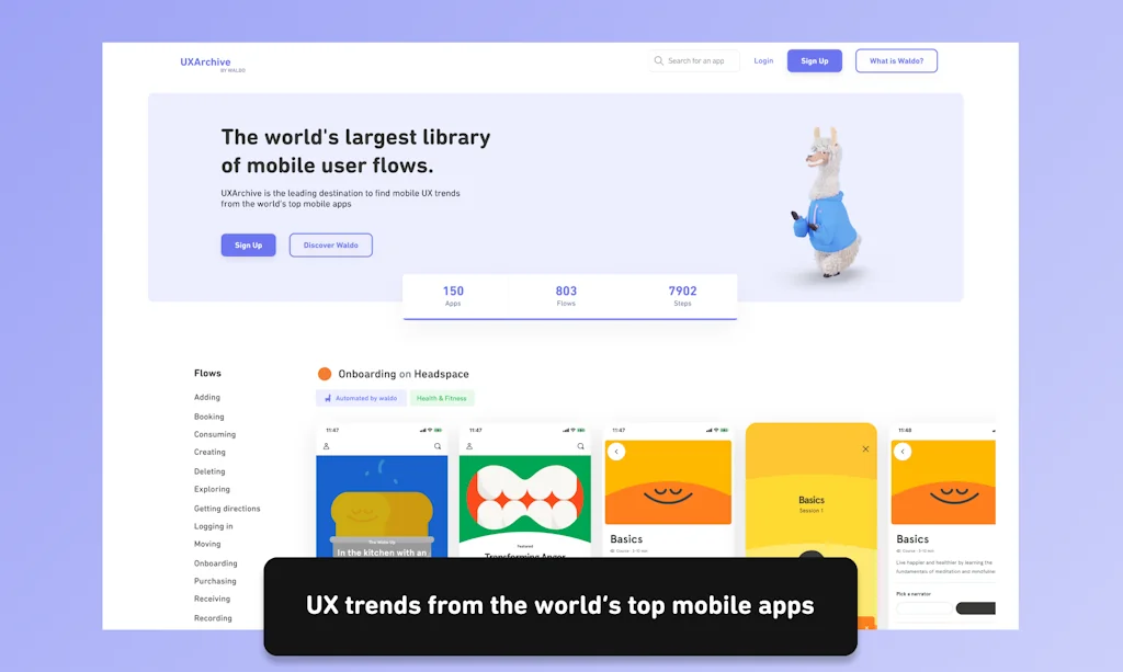 UXArchive screenshot 1 of 3