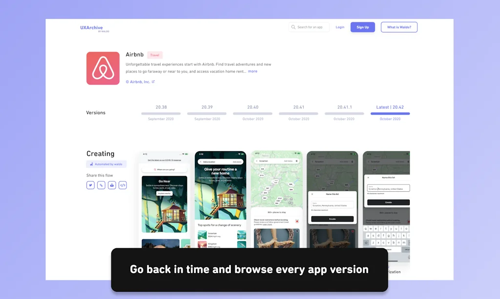 UXArchive screenshot 2 of 3