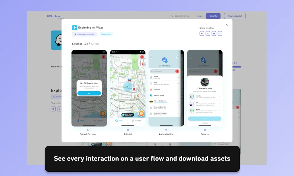 UXArchive screenshot 3 of 3