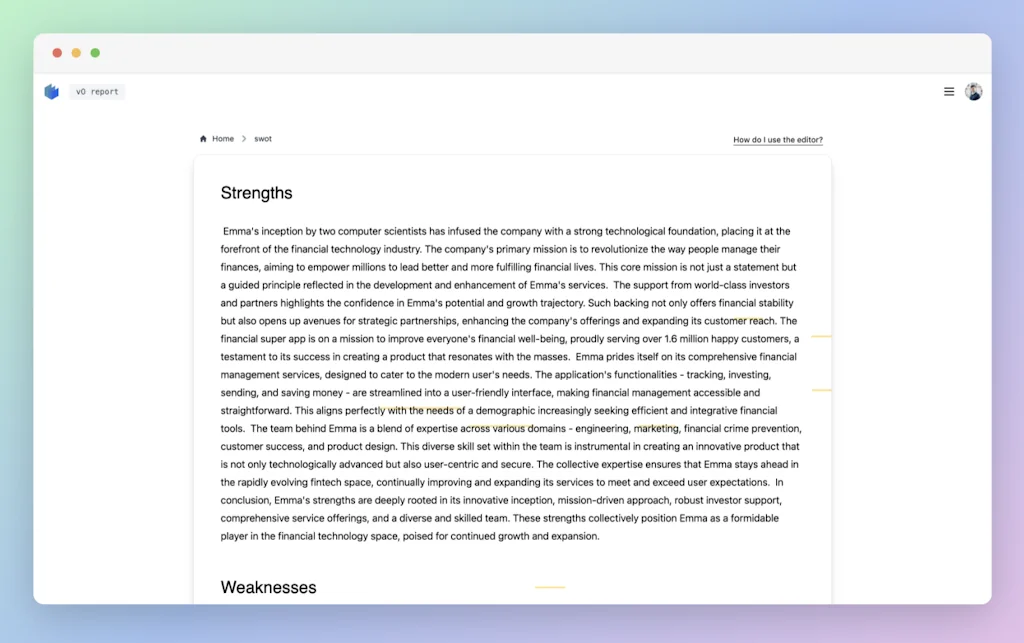 v0 report screenshot 4 of 4