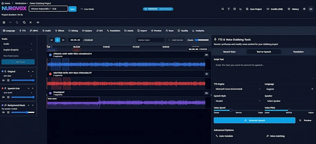Vaanee AI Voice Studio screenshot 2 of 5