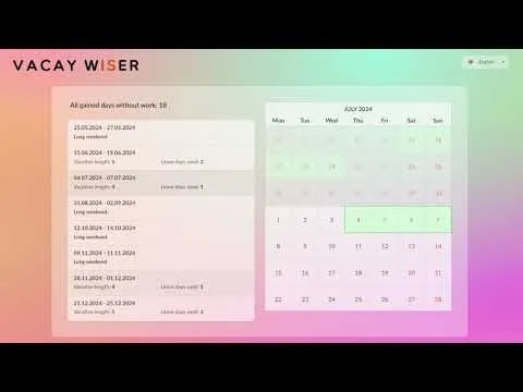 VacayWiser screenshot 1 of 3