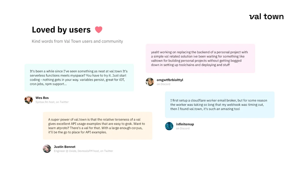 Val Town screenshot 6 of 6