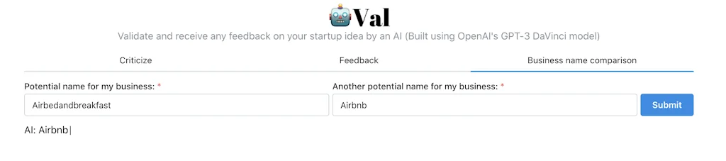 Validator AI screenshot 3 of 4