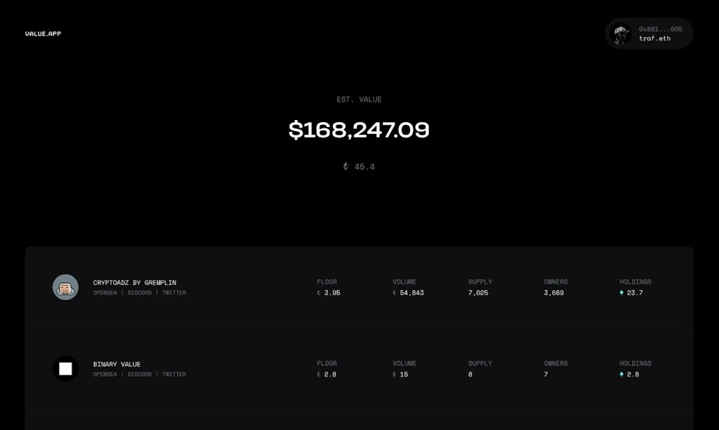Value.app screenshot 2 of 3