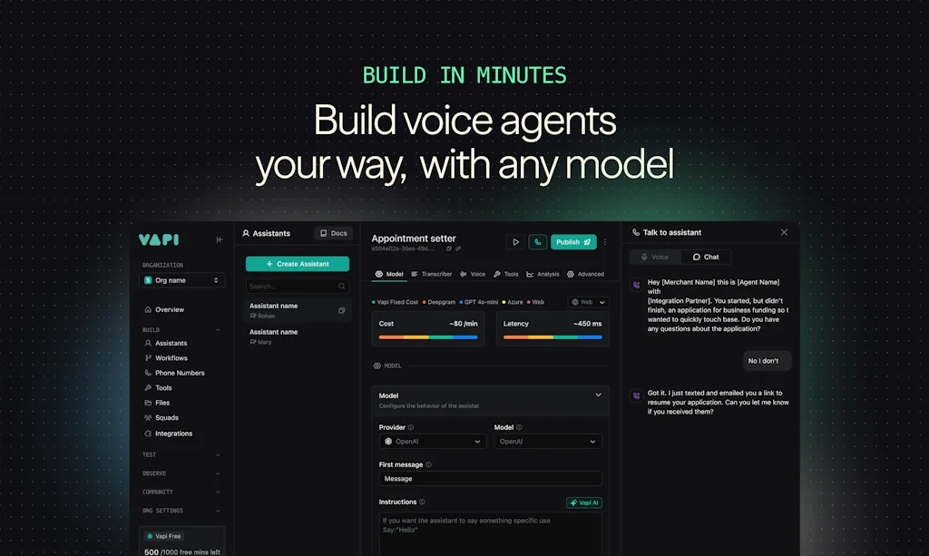 Vapi screenshot 1 of 3